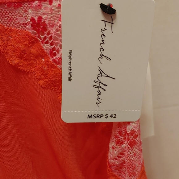 French Affair. Rouge Red Baby Dolls.  L SALE 1 DAY SALE - Picture 4 of 9